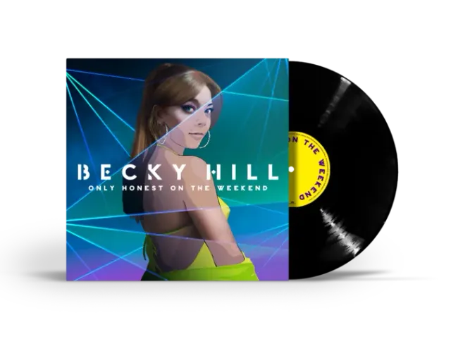 Becky Hill Only Honest On The Weekend vinile LP debut album
