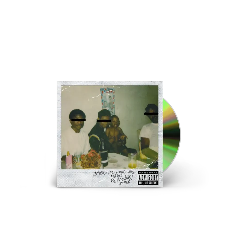 Kendrick Lamar Good Kid M.A.A.D City CD album standard