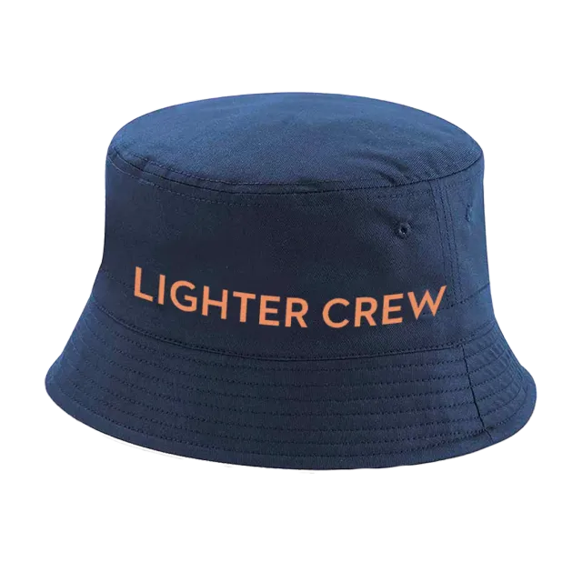 Becky Hill Lighter Crew cappello bucket reversibile blu taglia unica
