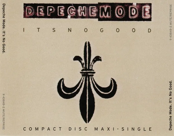 Depeche Mode It's No Good CD maxi synth-pop remix