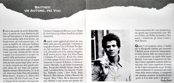 Various Battisti Un Autore Più Voci CD compilation usata