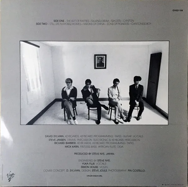 Japan Tin Drum vinile LP ristampa italiana condizioni NM