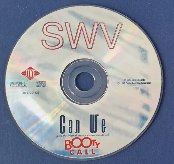 SWV Can We CD maxi 6 tracce soundtrack 1997