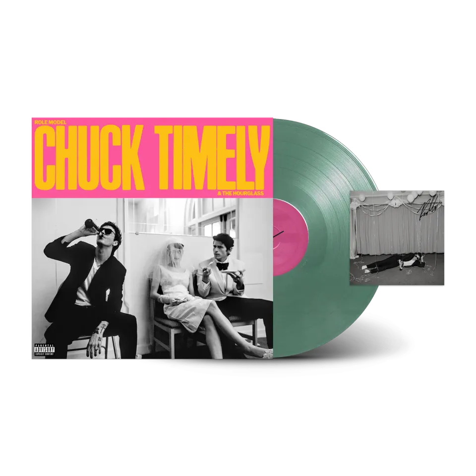 Role Model Chuck Timely vinile pistacchio + art card firmata