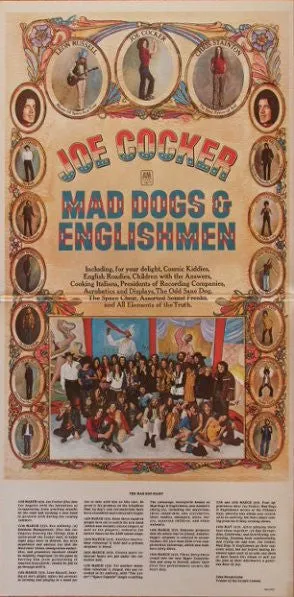 Joe Cocker Mad Dogs Englishmen 2LP gatefold NM