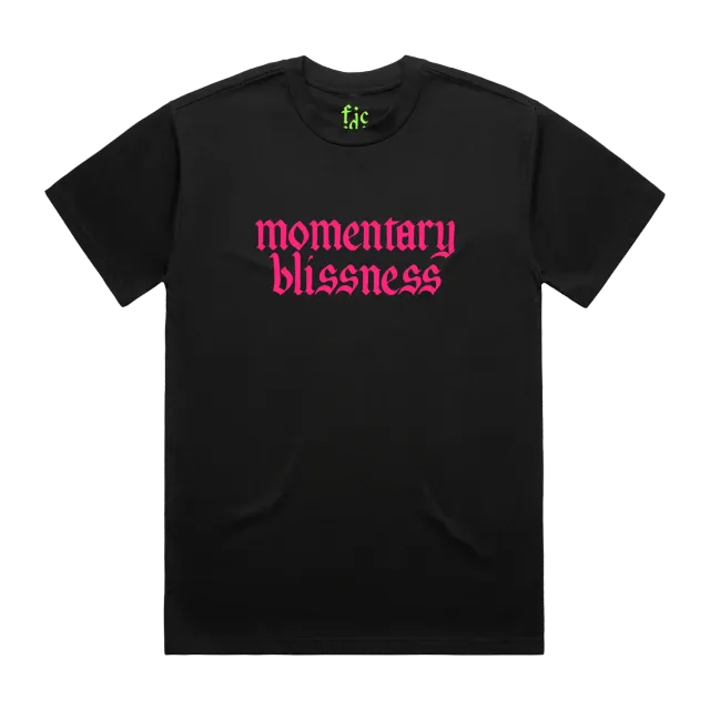 Fontaines D.C. Momentary Blissness maglietta nera lyric