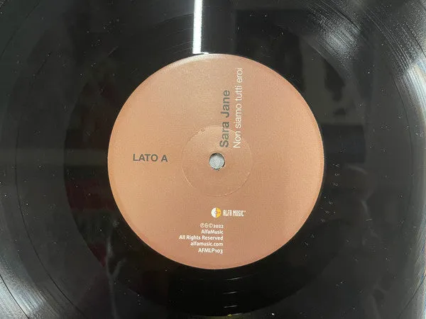 Sara Jane Non Siamo Tutti Eroi vinile LP limitato 300