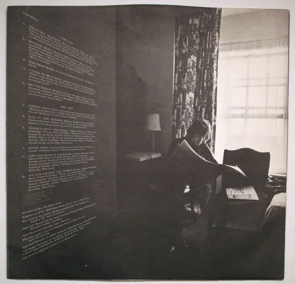 Graham Nash Songs For Beginners vinile LP 1971 VG+