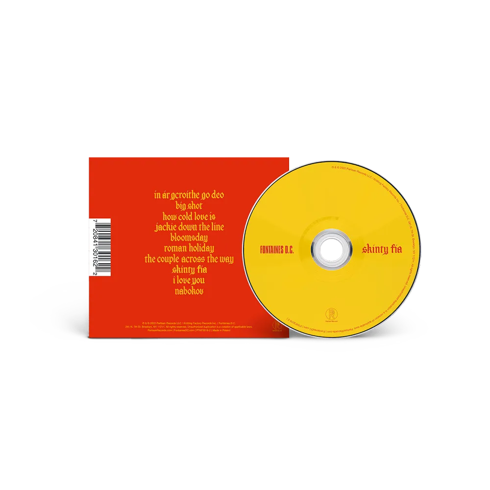 Fontaines D.C. Skinty Fia CD album completo