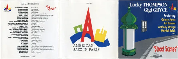Lucky Thompson Gigi Gryce Street Scenes CD jazz usato NM