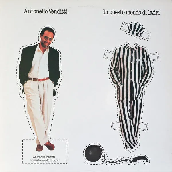 Antonello Venditti In Questo Mondo Di Ladri LP vinile 1988