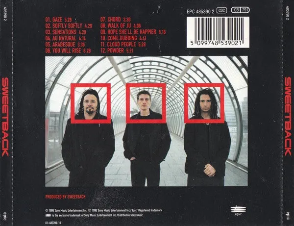 Sweetback Sweetback CD Album trip hop 1996