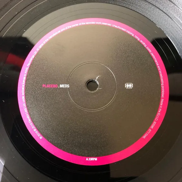 Placebo Meds vinile LP ristampa 2019 gatefold
