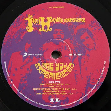 Jimi Hendrix Experience Are You Experienced 2LP 180g NM