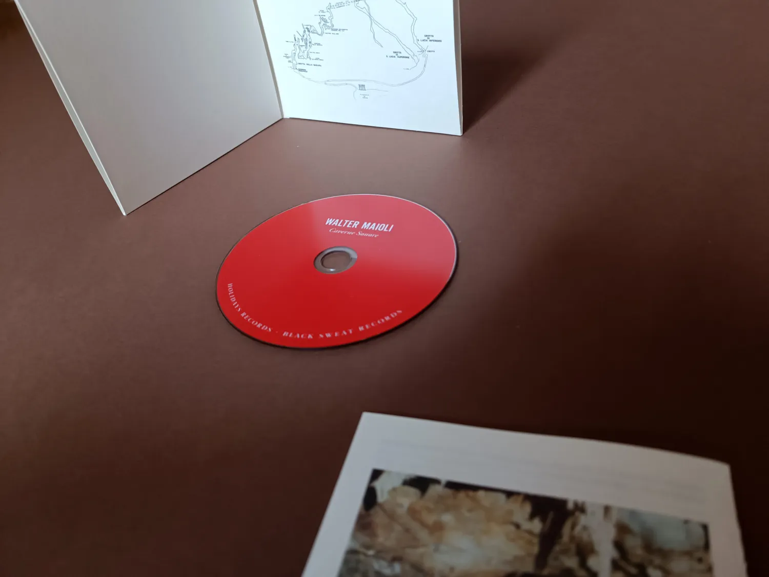 Black Sweat Walter Maioli Caverne Sonore Vinile LP litofoni