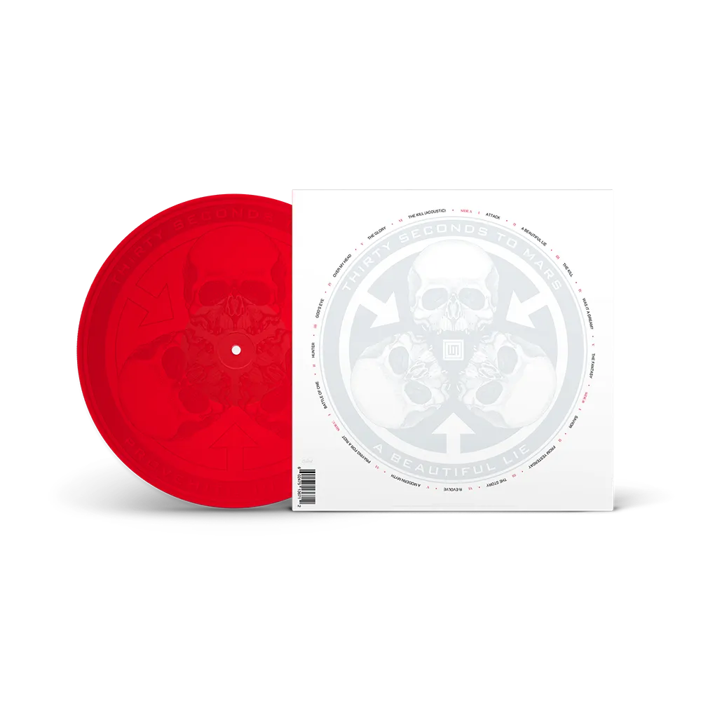 Thirty Seconds To Mars A Beautiful Lie doppio vinile rosso 20 anni