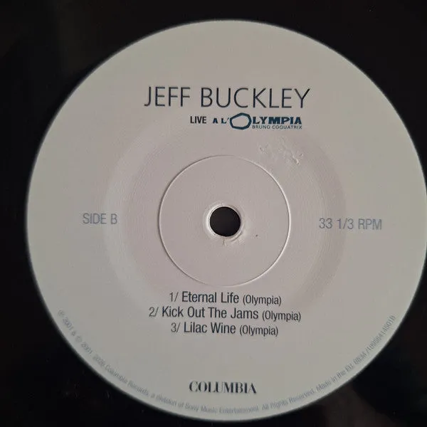 Jeff Buckley Live A L'Olympia doppio vinile 2xLP RSD limitata