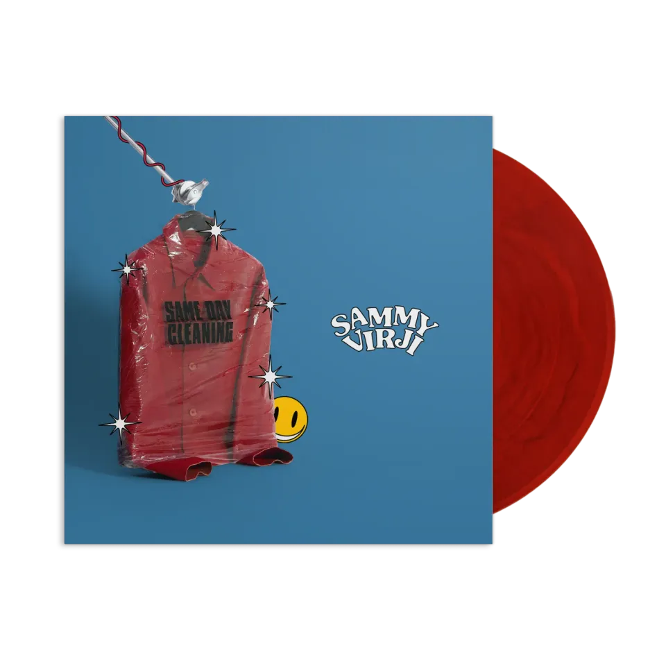 Sammy Virji Same Day Cleaning LP vinile rosso marmorizzato
