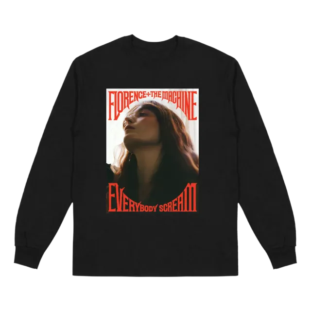Polydor Mafia Witch maglia maniche lunghe cotone nera
