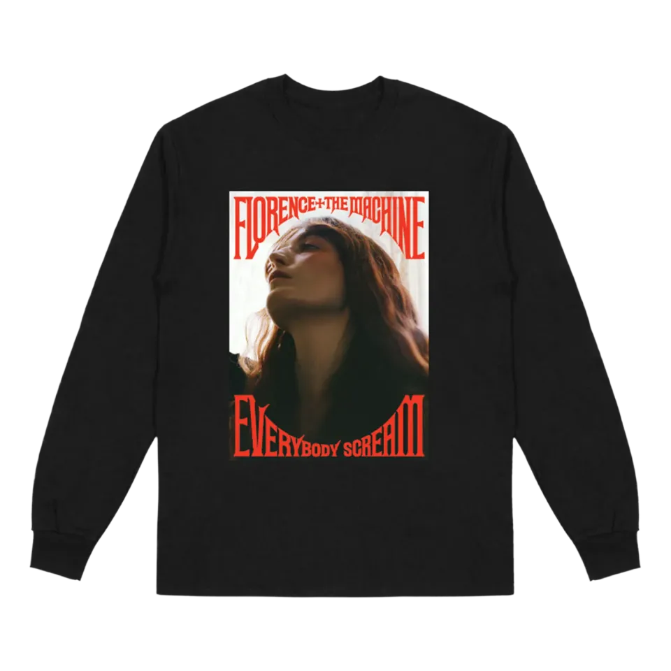 Polydor Mafia Witch maglia maniche lunghe cotone nera