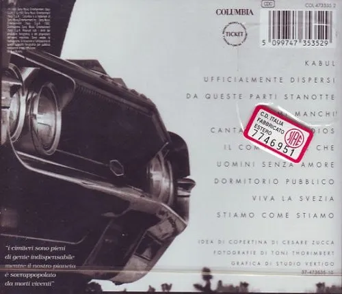Loredana Bertè Ufficialmente Dispersi CD album 1993
