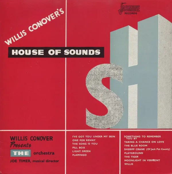 Willis Conover House Of Sounds LP vinile ristampa swing