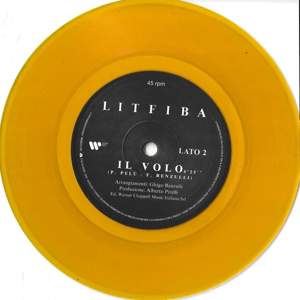 Litfiba Gioconda 7" arancione numerato RSD 2026