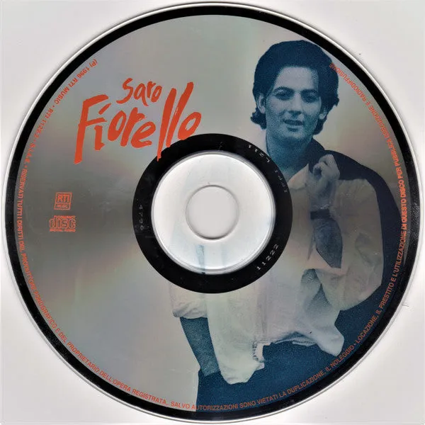 Fiorello Saro Fiorello CD album italodance usato