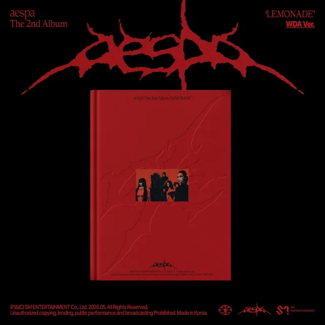 aespa Lemonade 2nd Album CD WDA Ver. con photobook