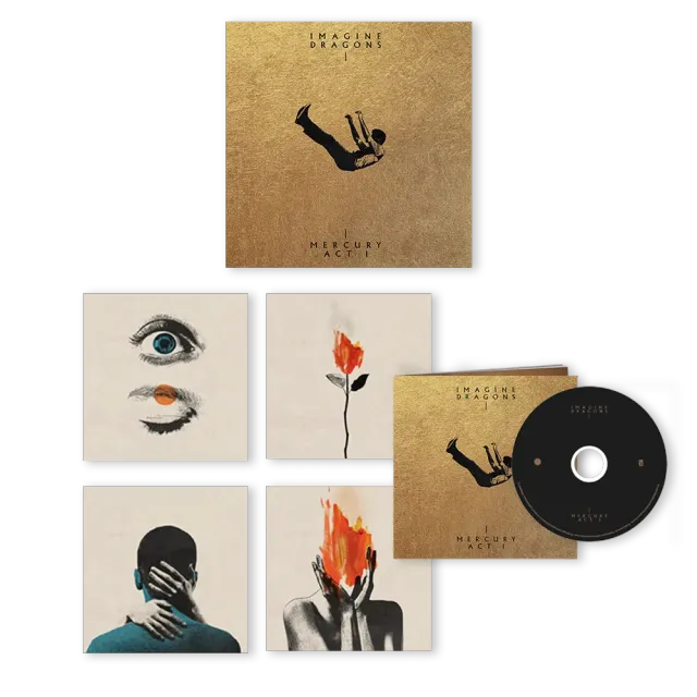 Imagine Dragons Mercury Act 1 CD deluxe oversized booklet
