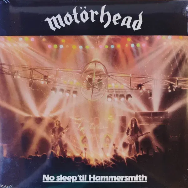 Motörhead No Sleep ‘til Hammersmith LP ristampa live