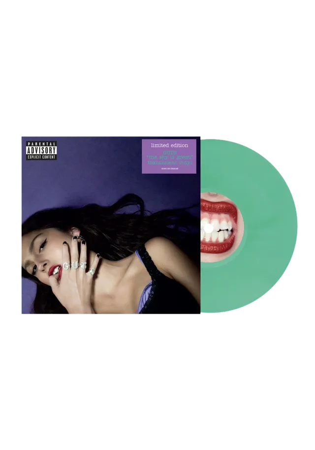 Olivia Rodrigo GUTS Vinile Verde Sky Green Traslucido