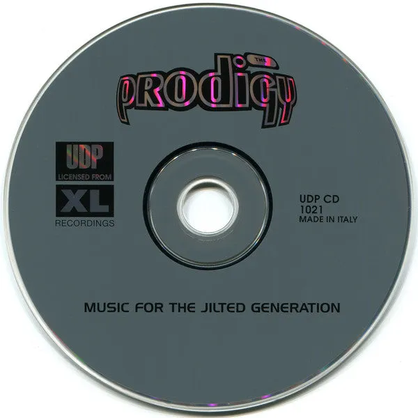 The Prodigy Music For The Jilted Generation CD usato