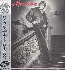 Barry Manilow Here Comes The Night LP Giappone