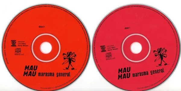 Mau Mau Marasma General doppio CD live usato folk
