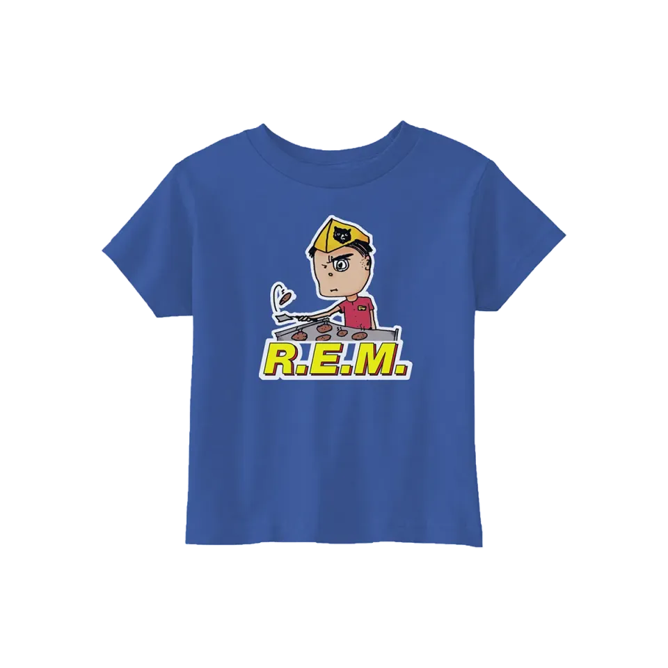 R.E.M. McJob maglietta bimbo blu royal 2T-5T