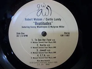 Robert Watson Curtis Lundy Beatitudes LP vinile post bop