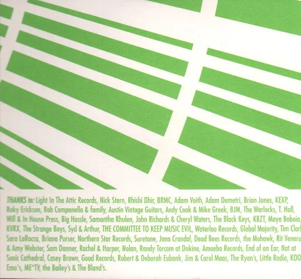 The Black Angels Directions To See A Ghost CD digipak