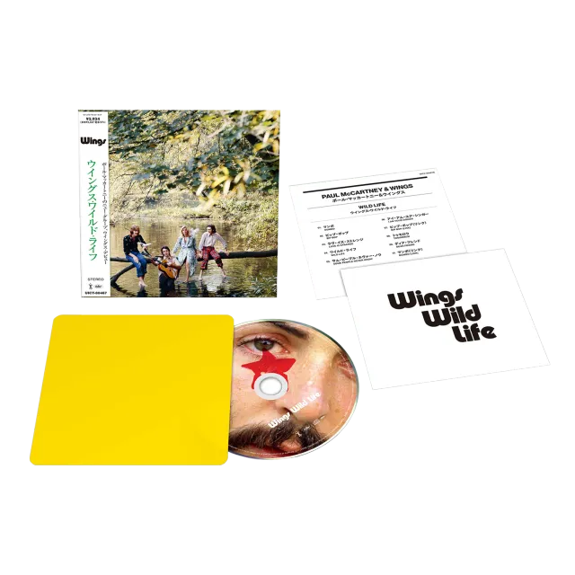 Wings Wild Life SHM-CD giapponese mini LP 2018