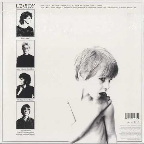 U2 Boy vinile LP ristampa 180g rimasterizzato