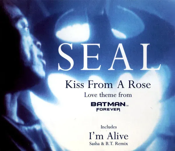 Seal Kiss From A Rose CD singolo 1995 Batman