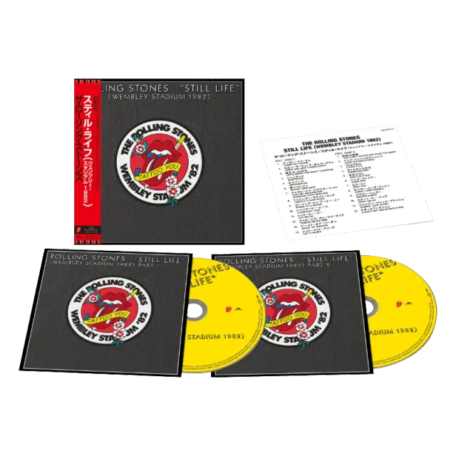 Rolling Stones Still Life Wembley 1982 doppio CD SHM-CD rimasterizzato