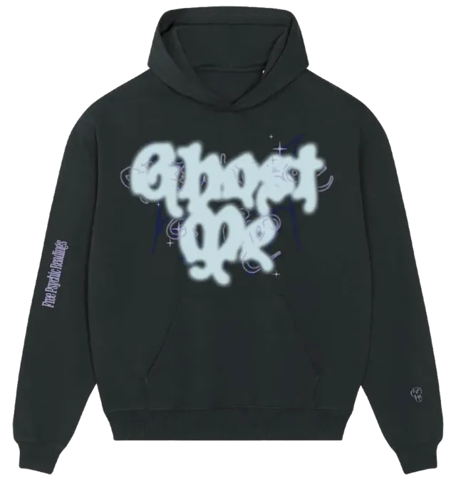 Holly Humberstone Ghost Me felpa hoodie oversize ecologica