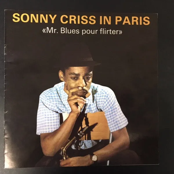 Sonny Criss In Paris 2xLP box hard bop booklet condizioni mint