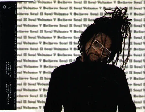 Soul II Soul Volume V Believe CD promo sampler usato VG+