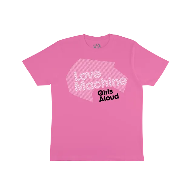 Girls Aloud Love Machine Artwork maglietta cotone 100%