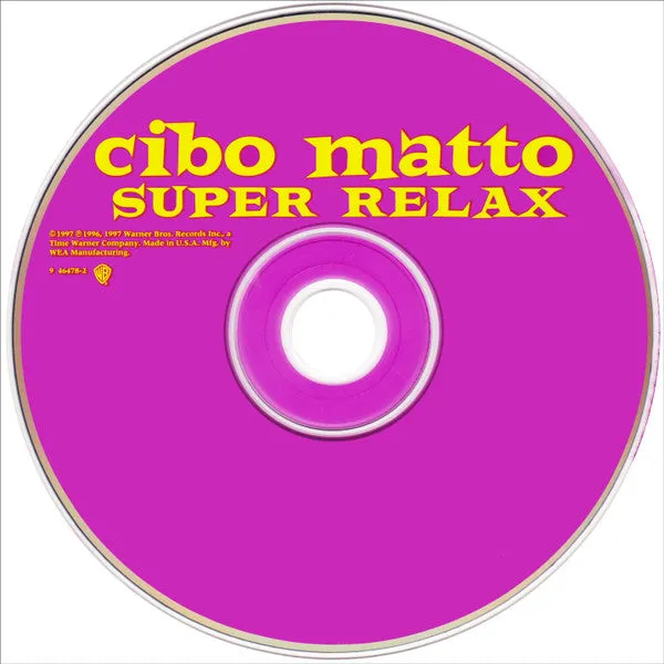 Cibo Matto Super Relax CD EP Warner 1997