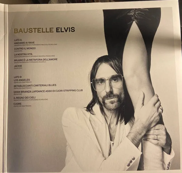 Baustelle Elvis LP album vinile blu edizione limitata mint
