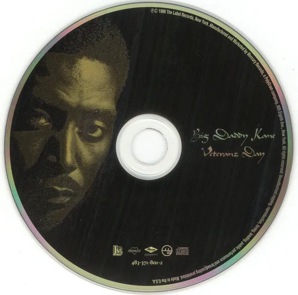 Big Daddy Kane Veteranz Day CD album hip hop VG+