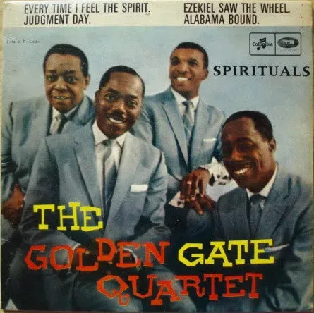 Golden Gate Quartet Negro Spirituals 7" EP gospel '67